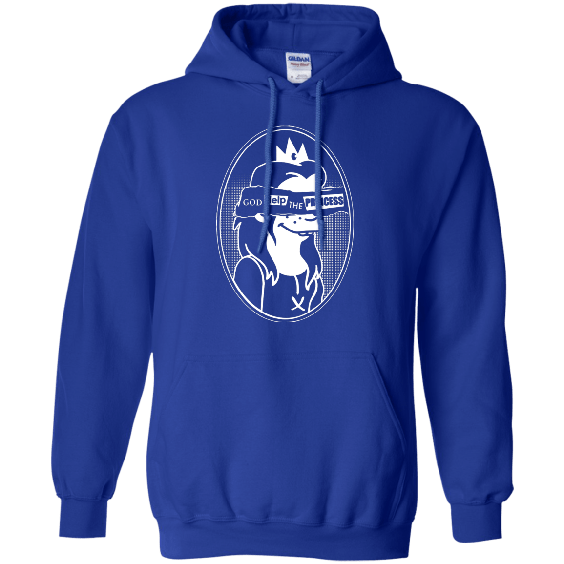 Sweatshirts Royal / S God Help The Princess Pullover Hoodie