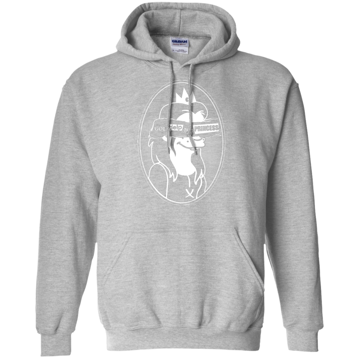Sweatshirts Sport Grey / S God Help The Princess Pullover Hoodie