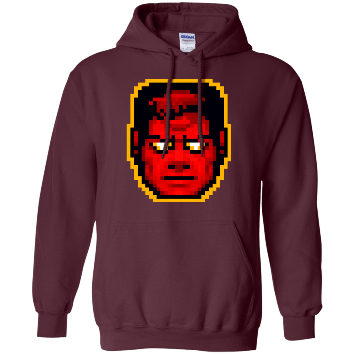 Sweatshirts Maroon / Small God Mode Pullover Hoodie