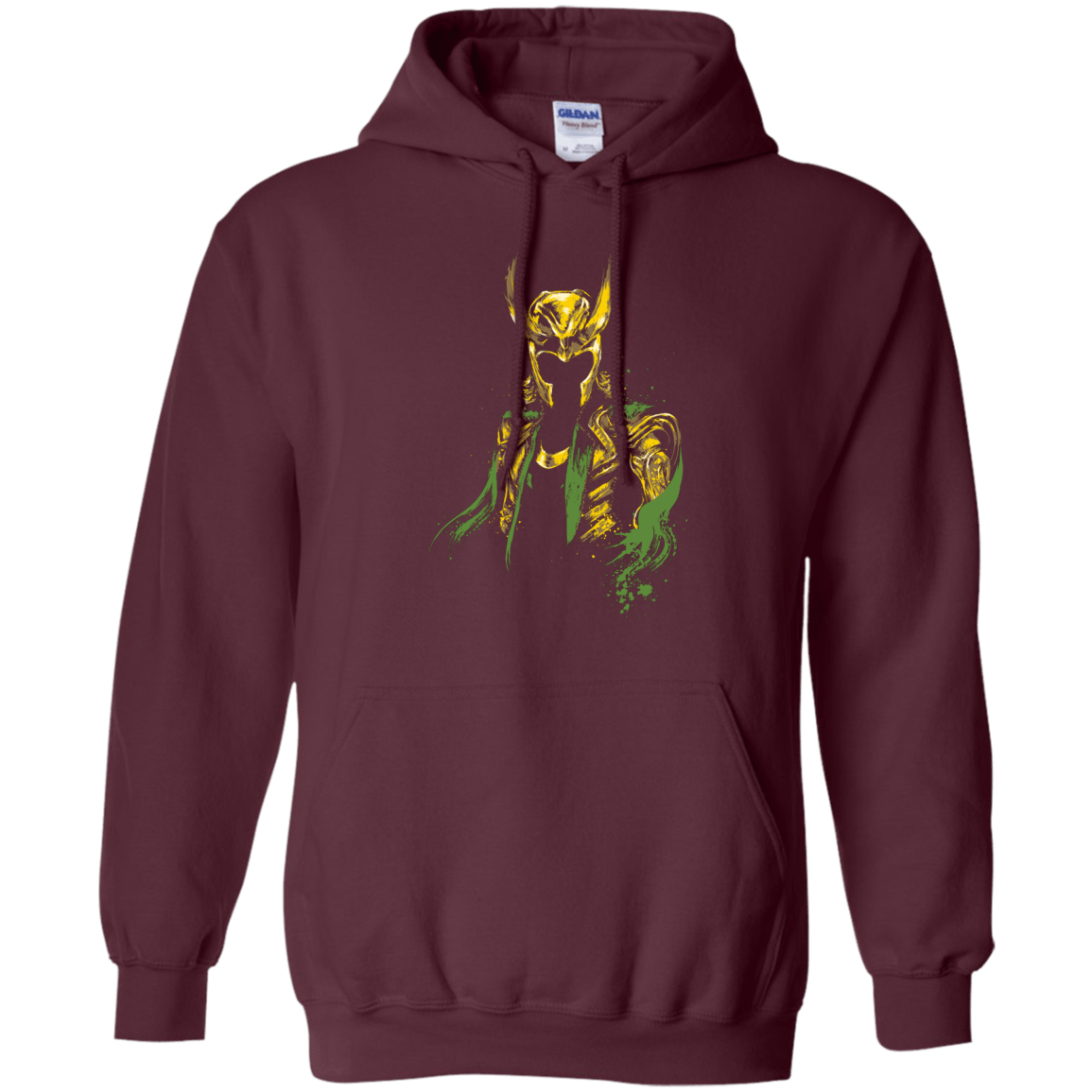 Sweatshirts Maroon / S God of Mischief Pullover Hoodie