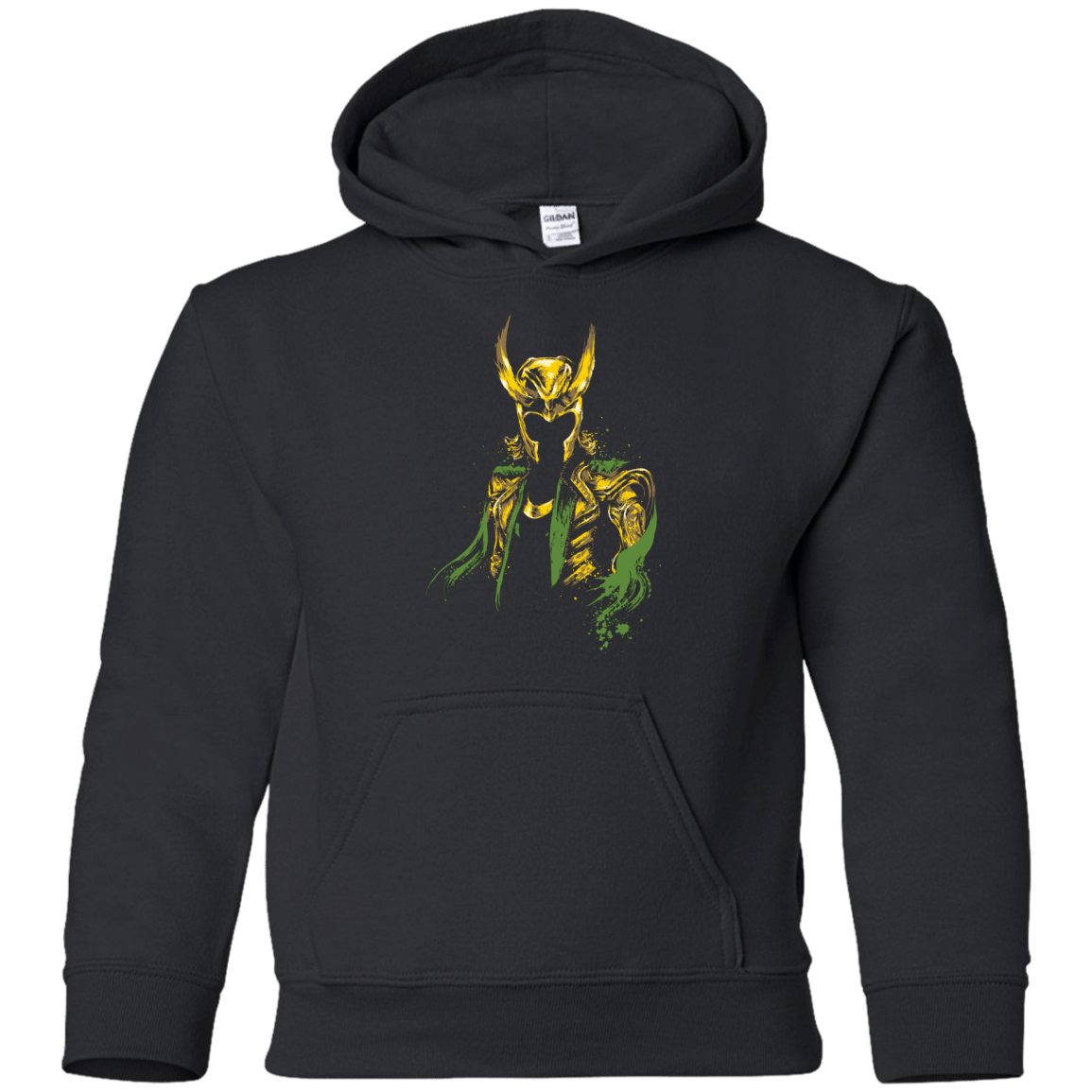 Sweatshirts Black / YS God of Mischief Youth Hoodie