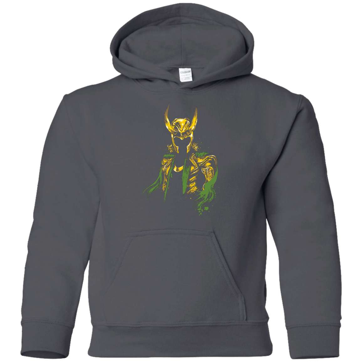 Sweatshirts Charcoal / YS God of Mischief Youth Hoodie