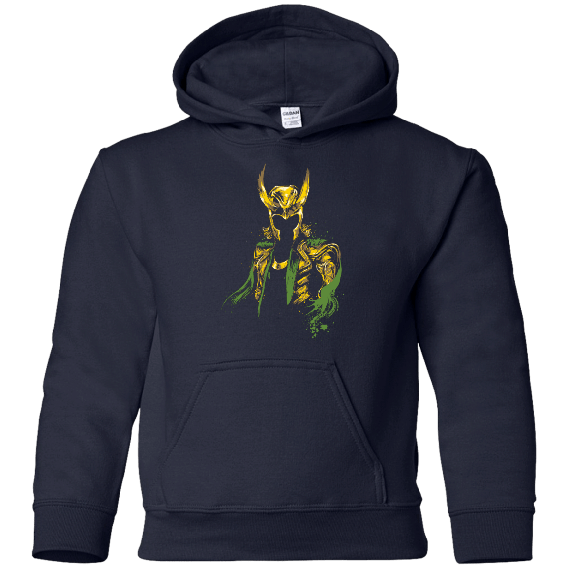 Sweatshirts Navy / YS God of Mischief Youth Hoodie