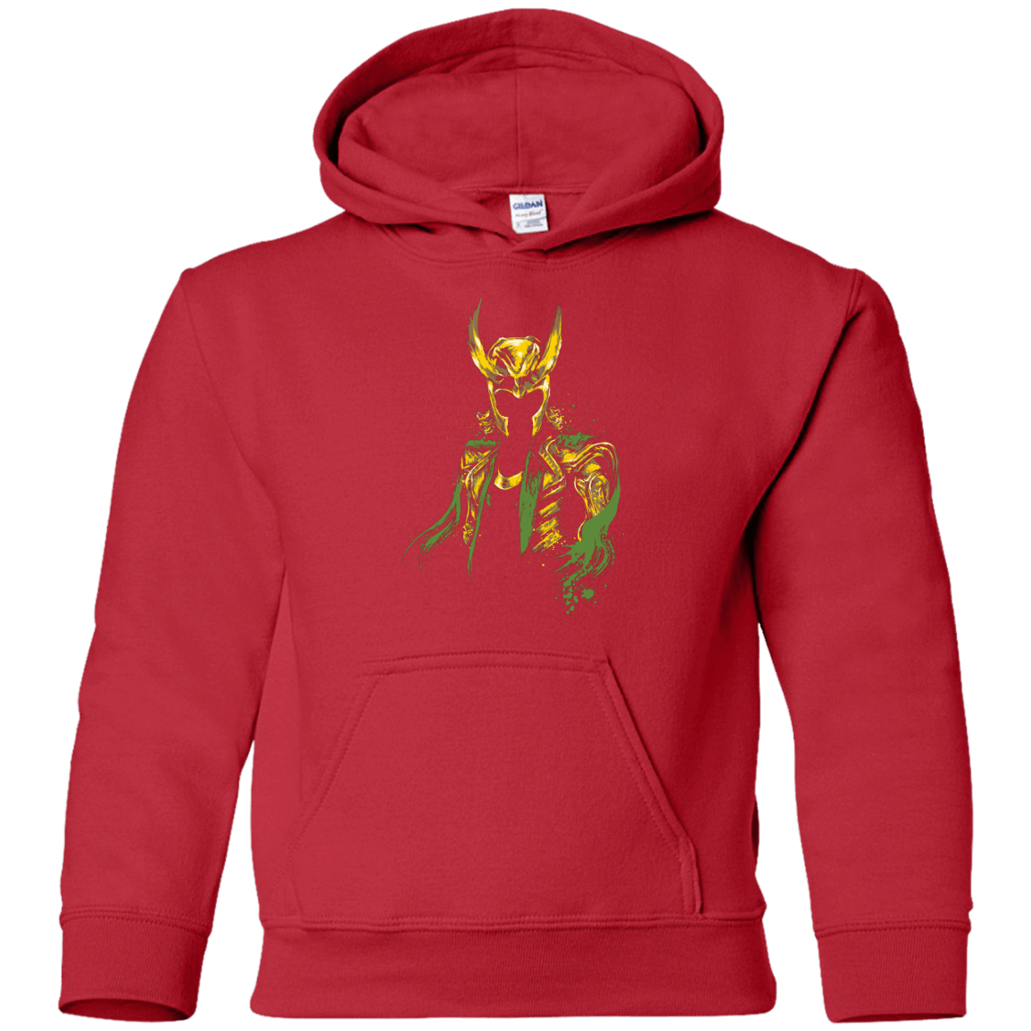 Sweatshirts Red / YS God of Mischief Youth Hoodie