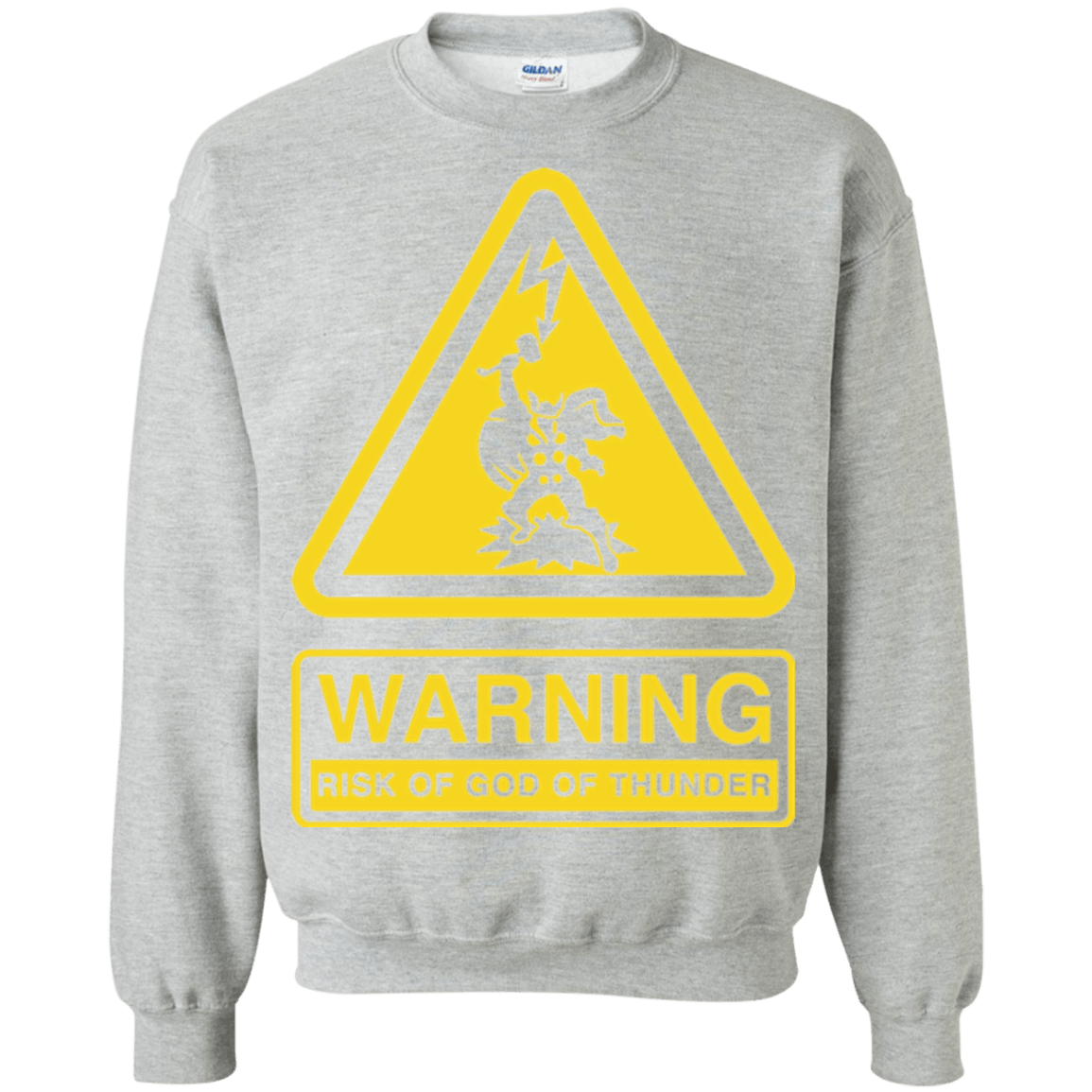 Sweatshirts Sport Grey / S God of Thunder Crewneck Sweatshirt