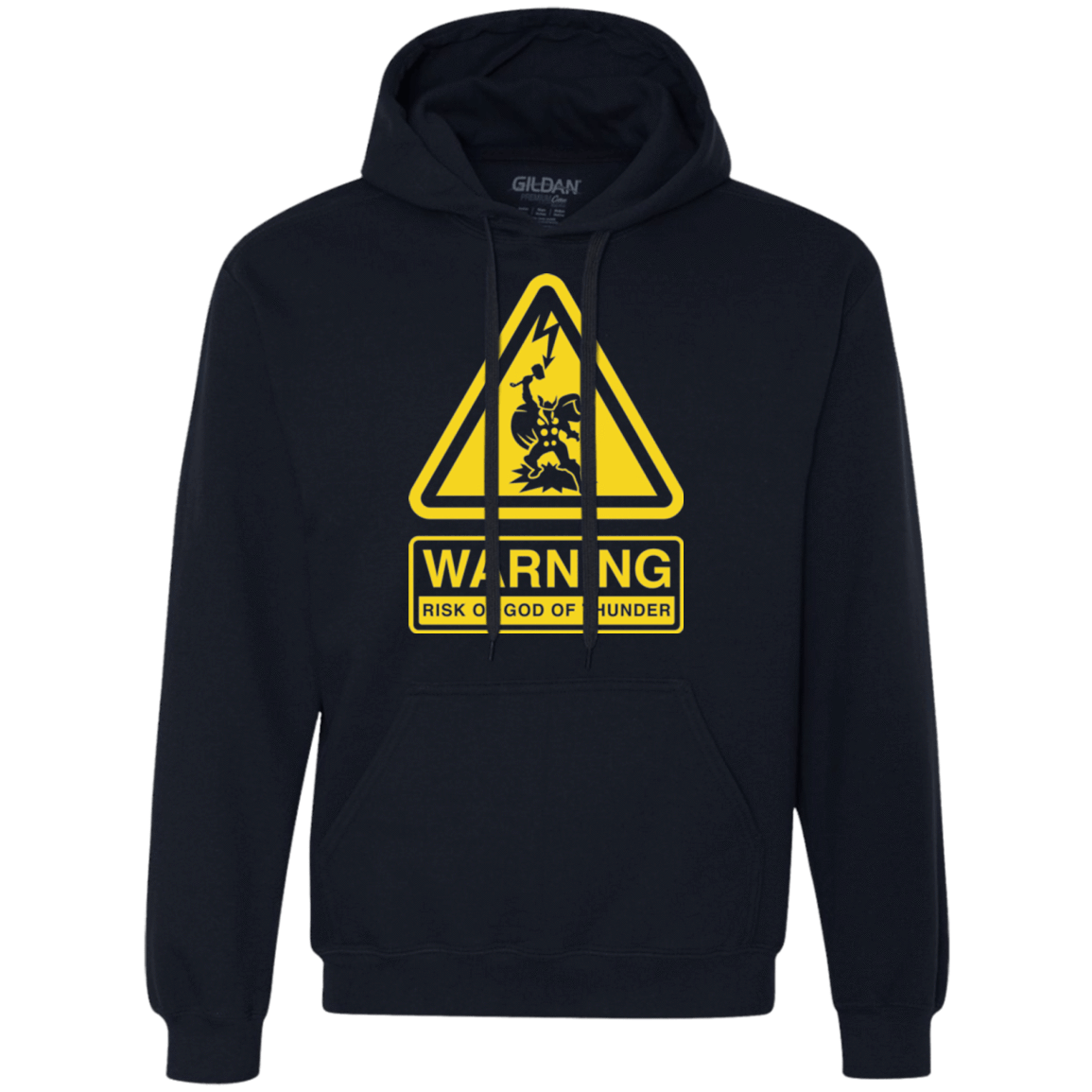 Sweatshirts Navy / S God of Thunder Premium Fleece Hoodie
