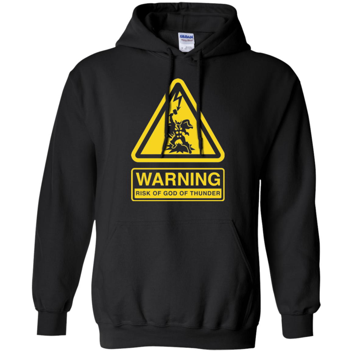 Sweatshirts Black / S God of Thunder Pullover Hoodie