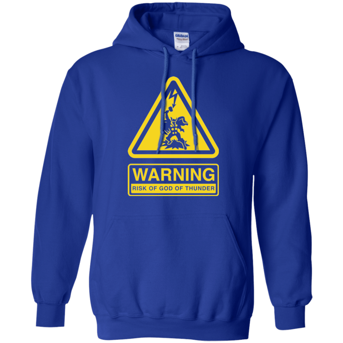 Sweatshirts Royal / S God of Thunder Pullover Hoodie
