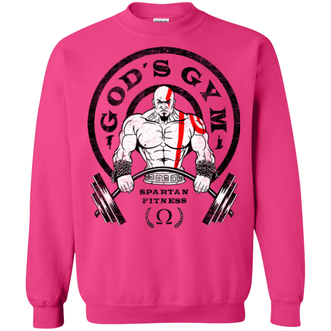 Sweatshirts Heliconia / Small God's Gym Crewneck Sweatshirt