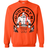 Sweatshirts Orange / Small God's Gym Crewneck Sweatshirt
