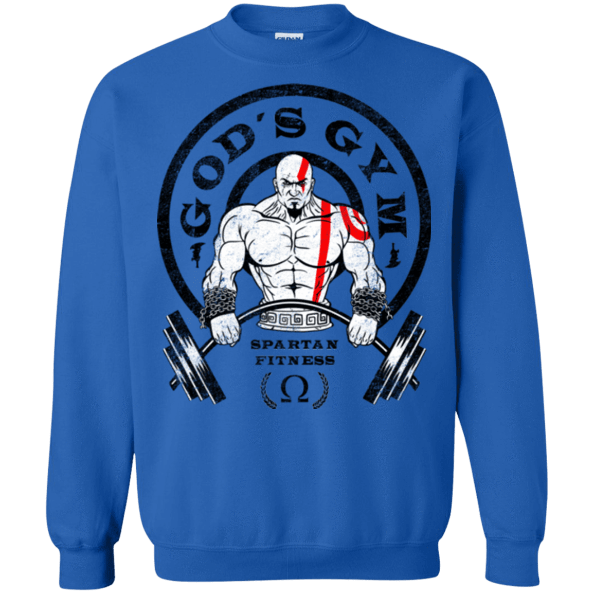 Sweatshirts Royal / Small God's Gym Crewneck Sweatshirt