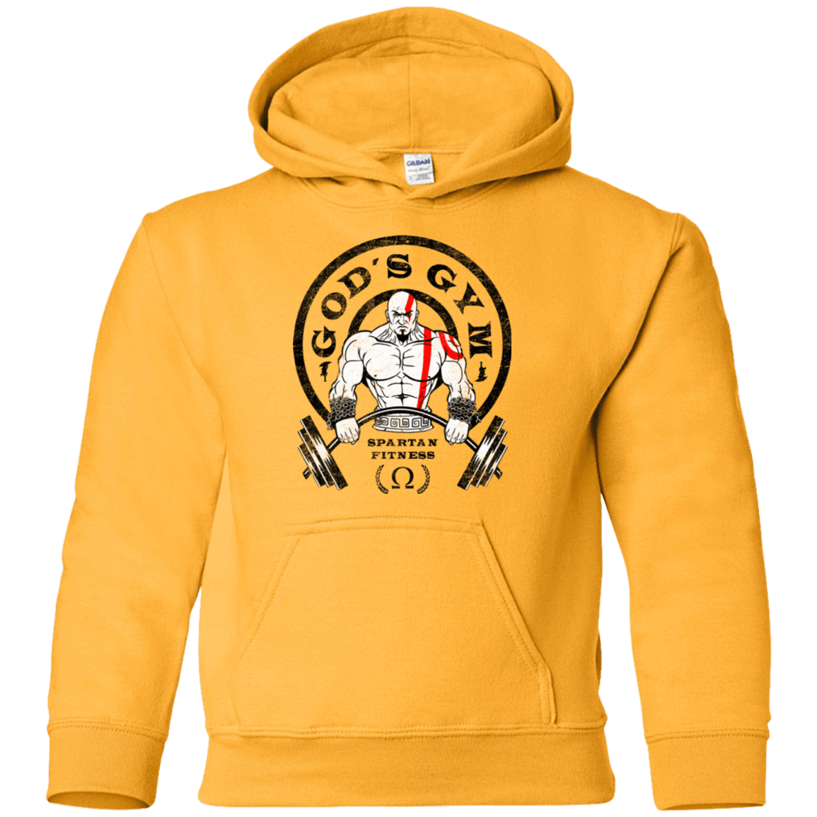 Sweatshirts Gold / YS God's Gym Youth Hoodie