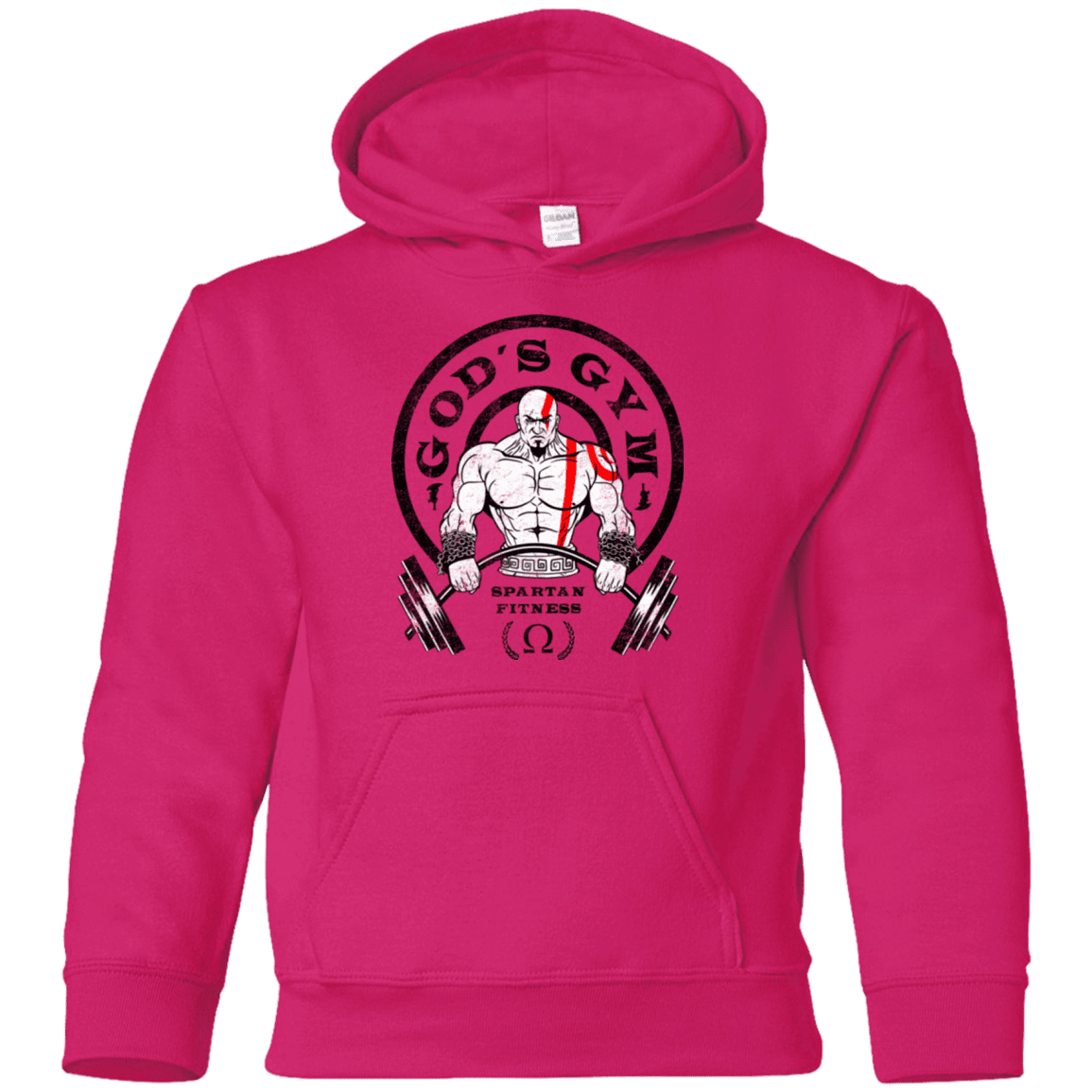 Sweatshirts Heliconia / YS God's Gym Youth Hoodie