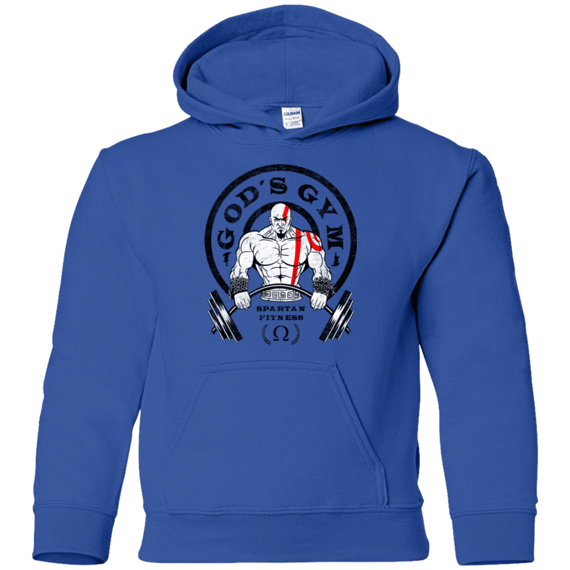 Sweatshirts Royal / YS God's Gym Youth Hoodie