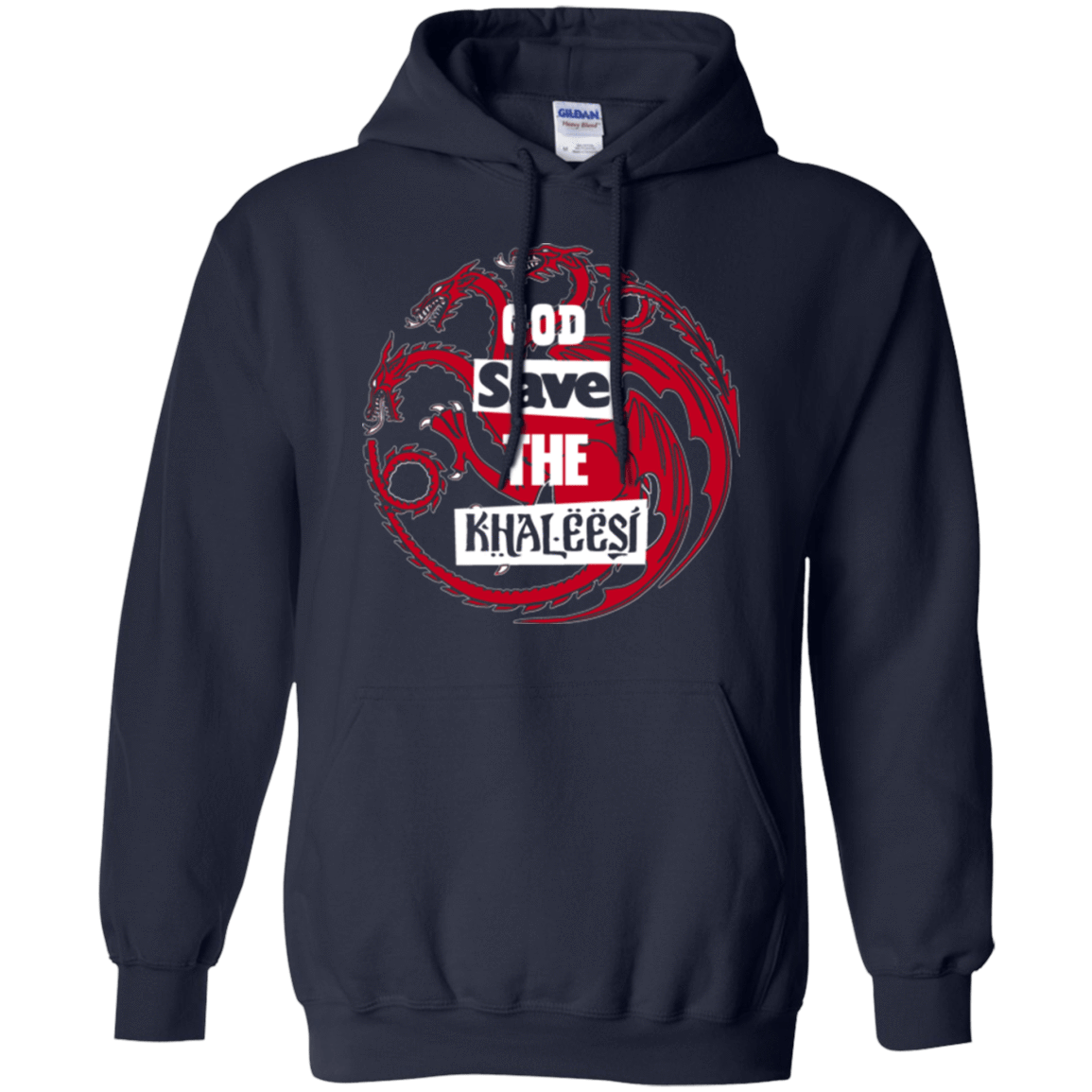 Sweatshirts Navy / Small God save Pullover Hoodie