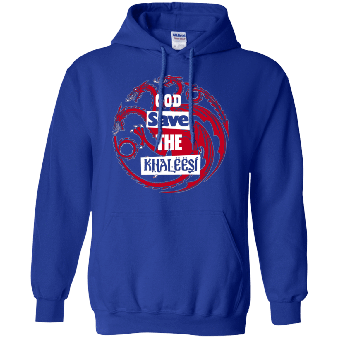 Sweatshirts Royal / Small God save Pullover Hoodie