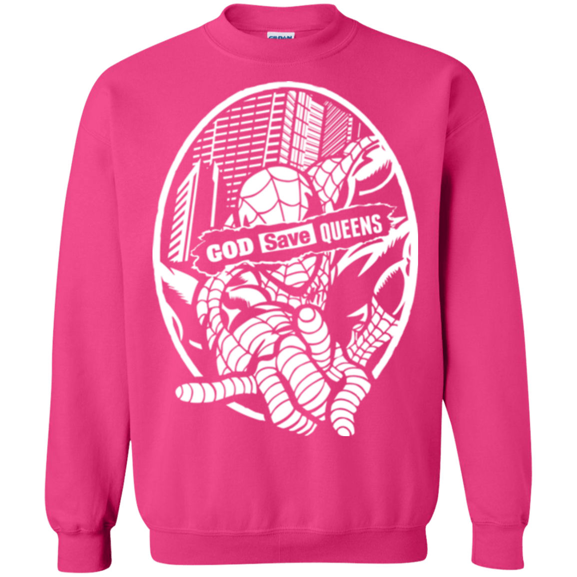 Sweatshirts Heliconia / Small GOD SAVE QUEENS Crewneck Sweatshirt