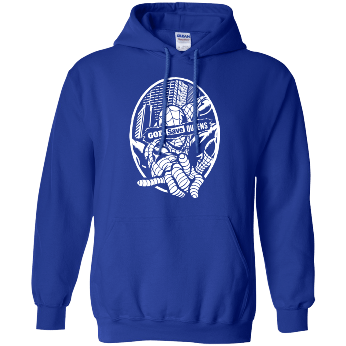 Sweatshirts Royal / Small GOD SAVE QUEENS Pullover Hoodie