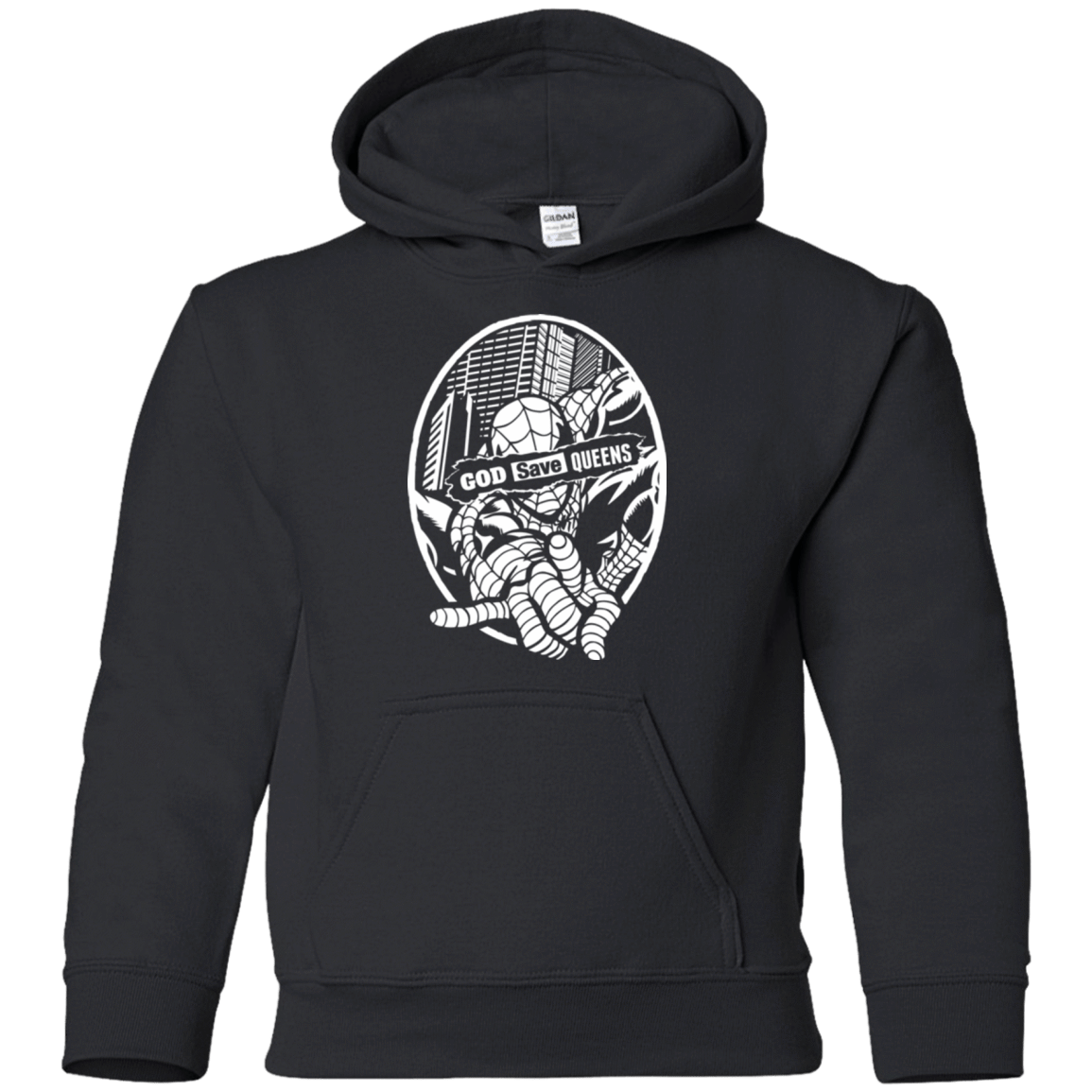 Sweatshirts Black / YS GOD SAVE QUEENS Youth Hoodie