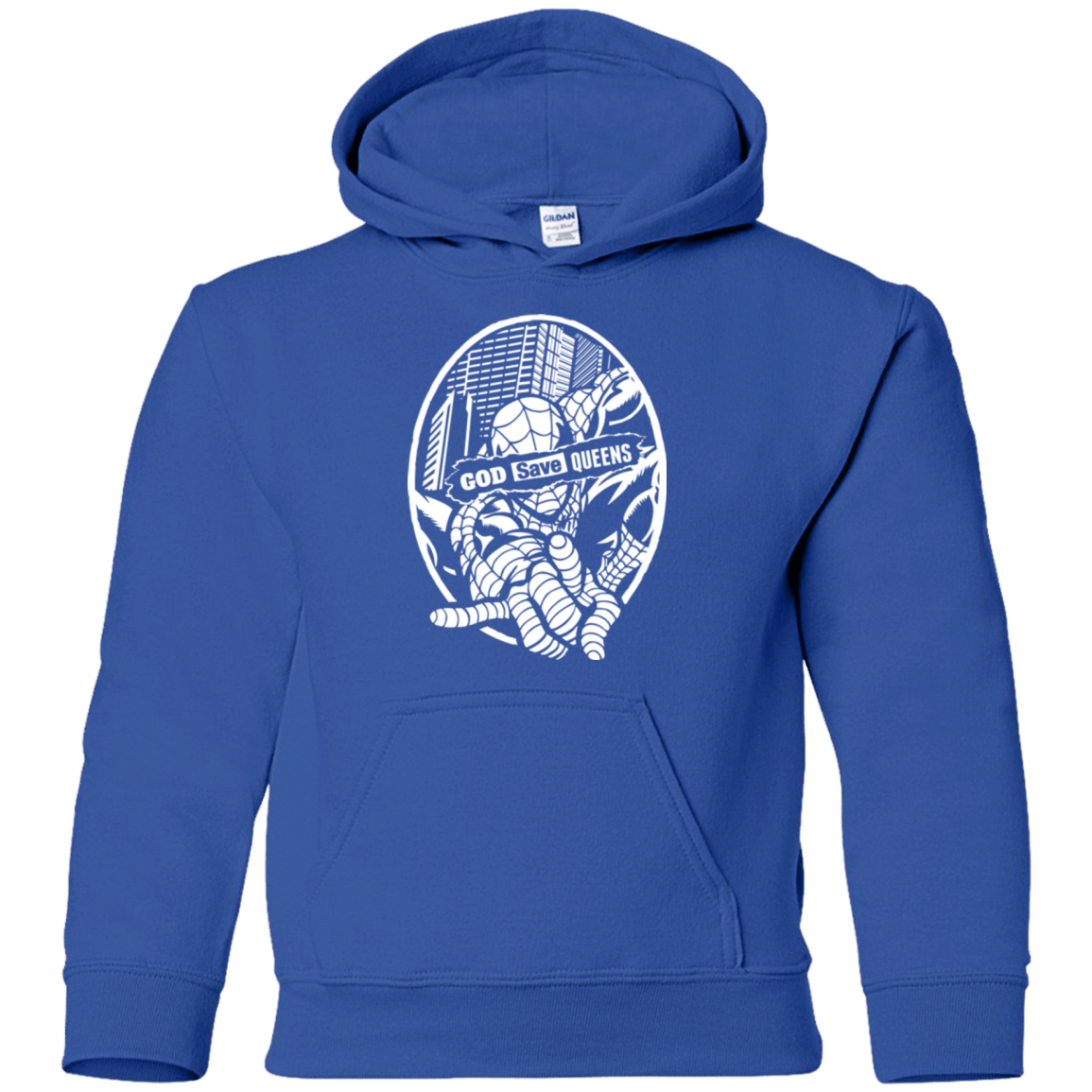 Sweatshirts Royal / YS GOD SAVE QUEENS Youth Hoodie