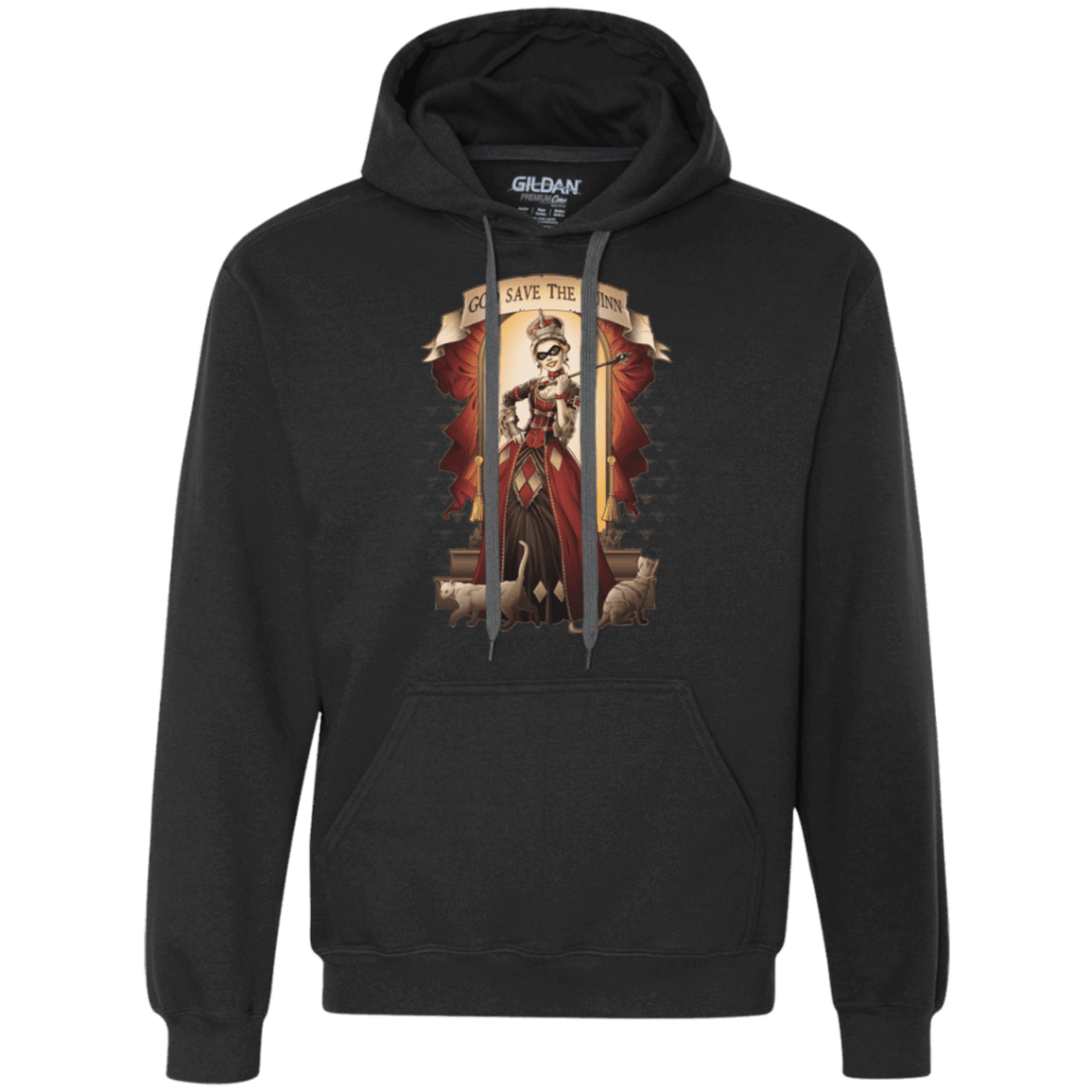 Sweatshirts Black / Small God Save The Quinn Premium Fleece Hoodie