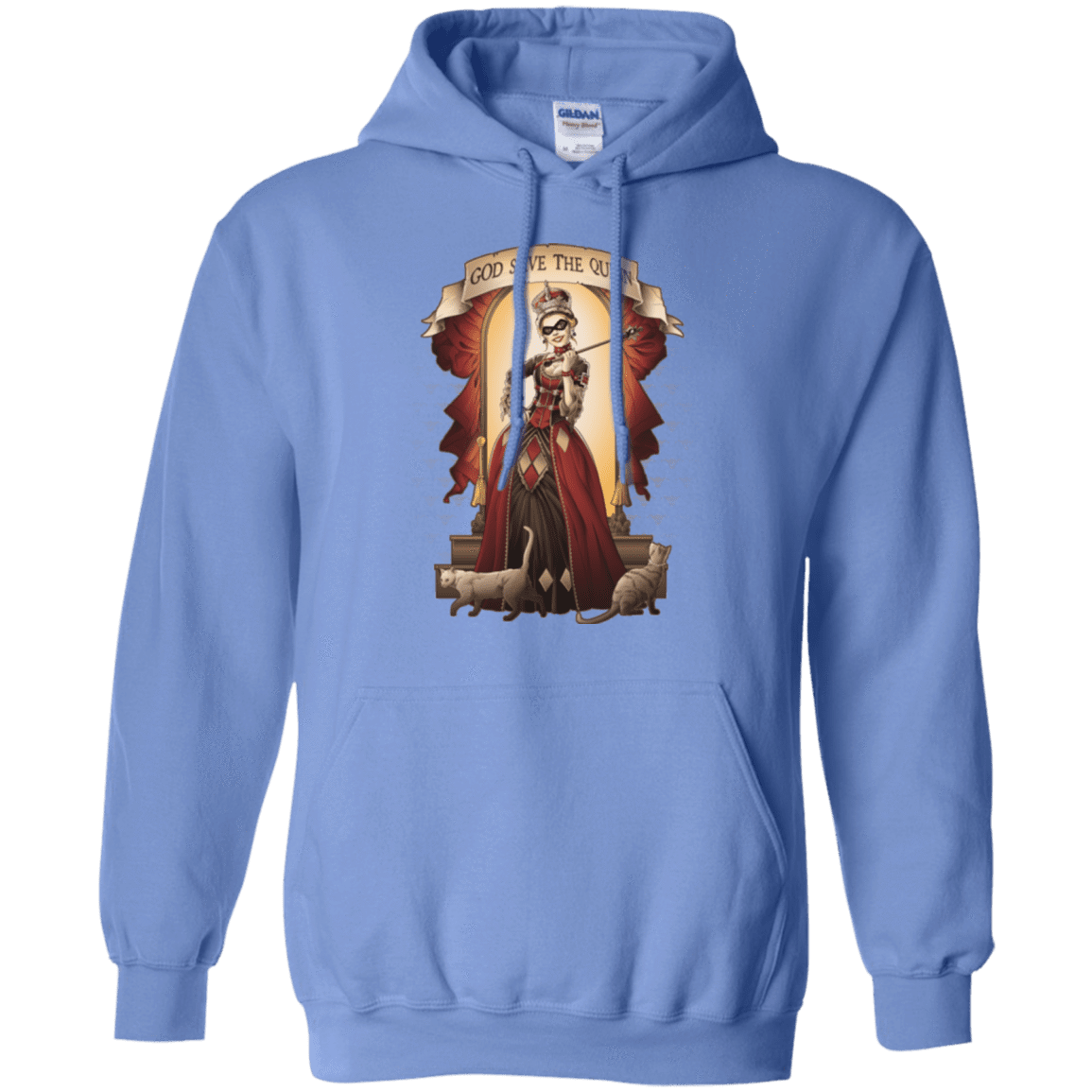 Sweatshirts Carolina Blue / Small God Save The Quinn Pullover Hoodie