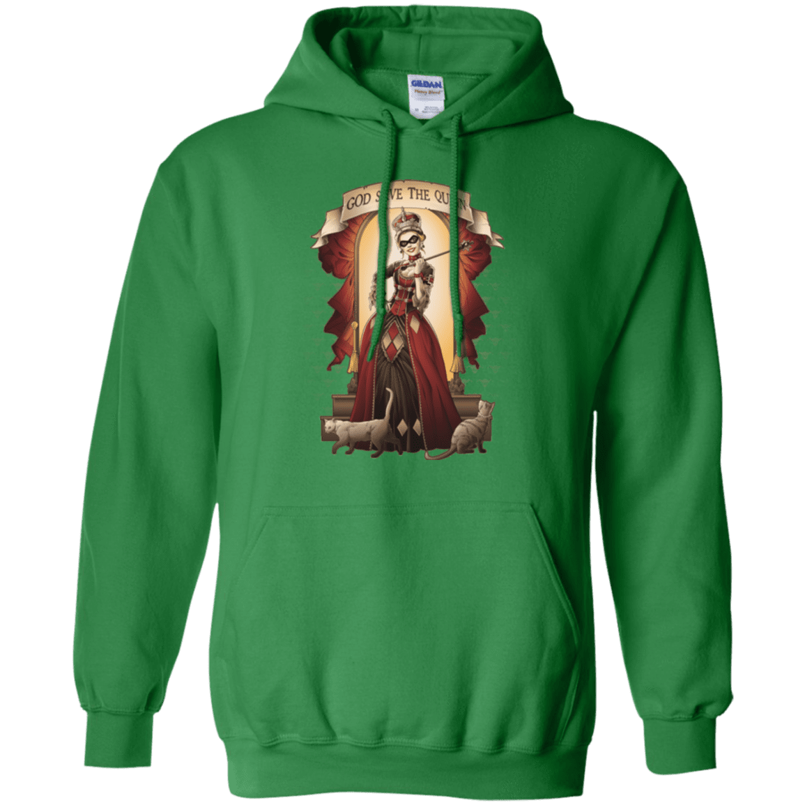 Sweatshirts Irish Green / Small God Save The Quinn Pullover Hoodie