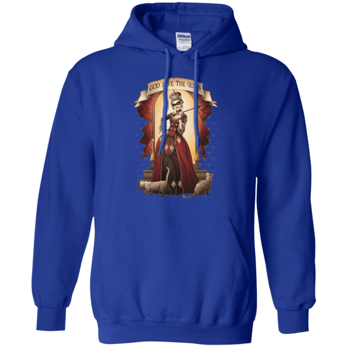 Sweatshirts Royal / Small God Save The Quinn Pullover Hoodie