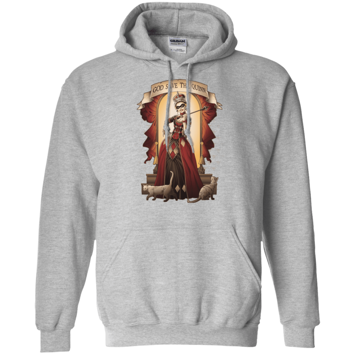 Sweatshirts Sport Grey / Small God Save The Quinn Pullover Hoodie