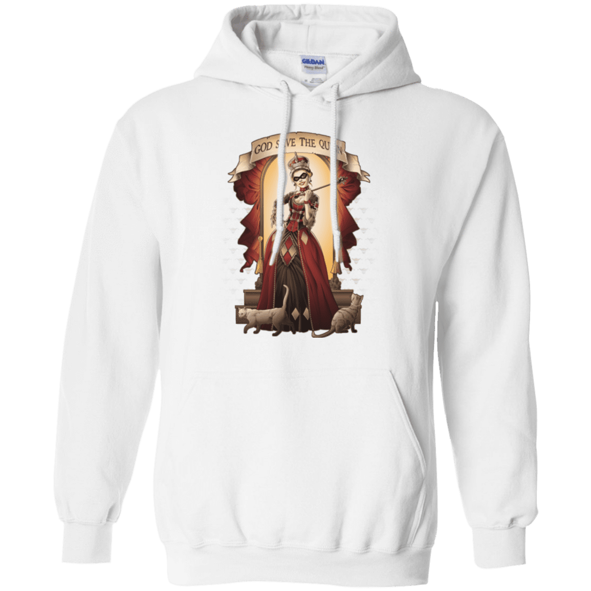 Sweatshirts White / Small God Save The Quinn Pullover Hoodie