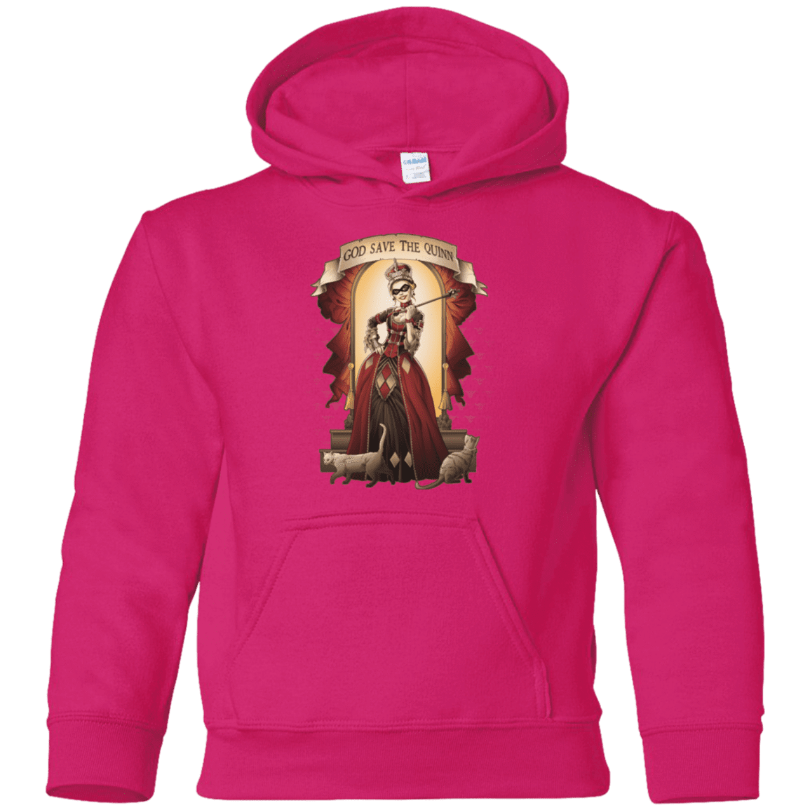 Sweatshirts Heliconia / YS God Save The Quinn Youth Hoodie