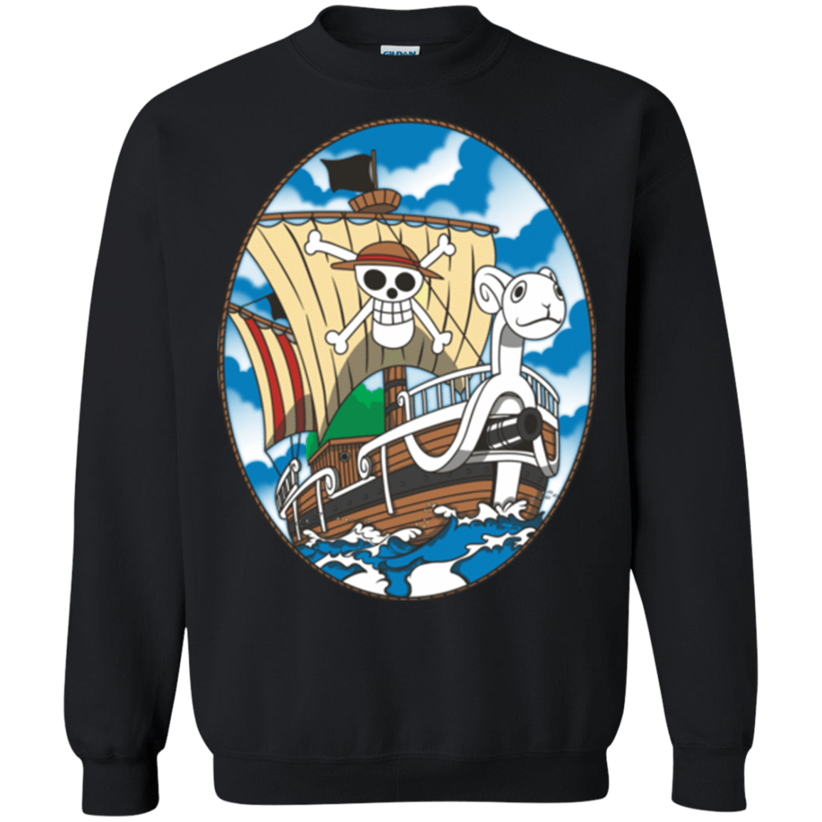 Sweatshirts Black / Small Going Merry Crewneck Sweatshirt