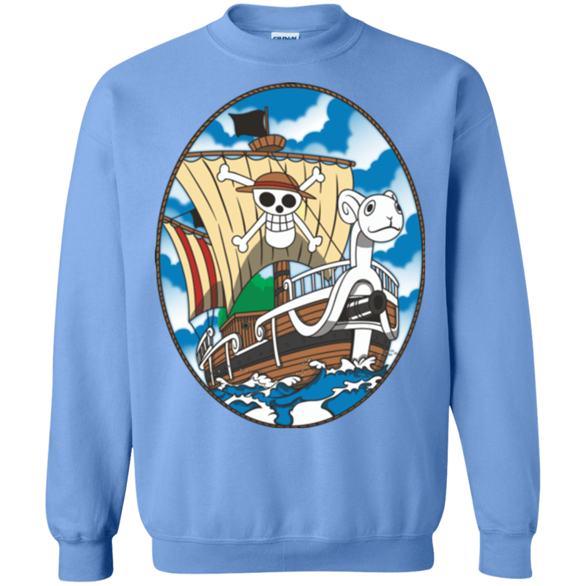 Sweatshirts Carolina Blue / Small Going Merry Crewneck Sweatshirt