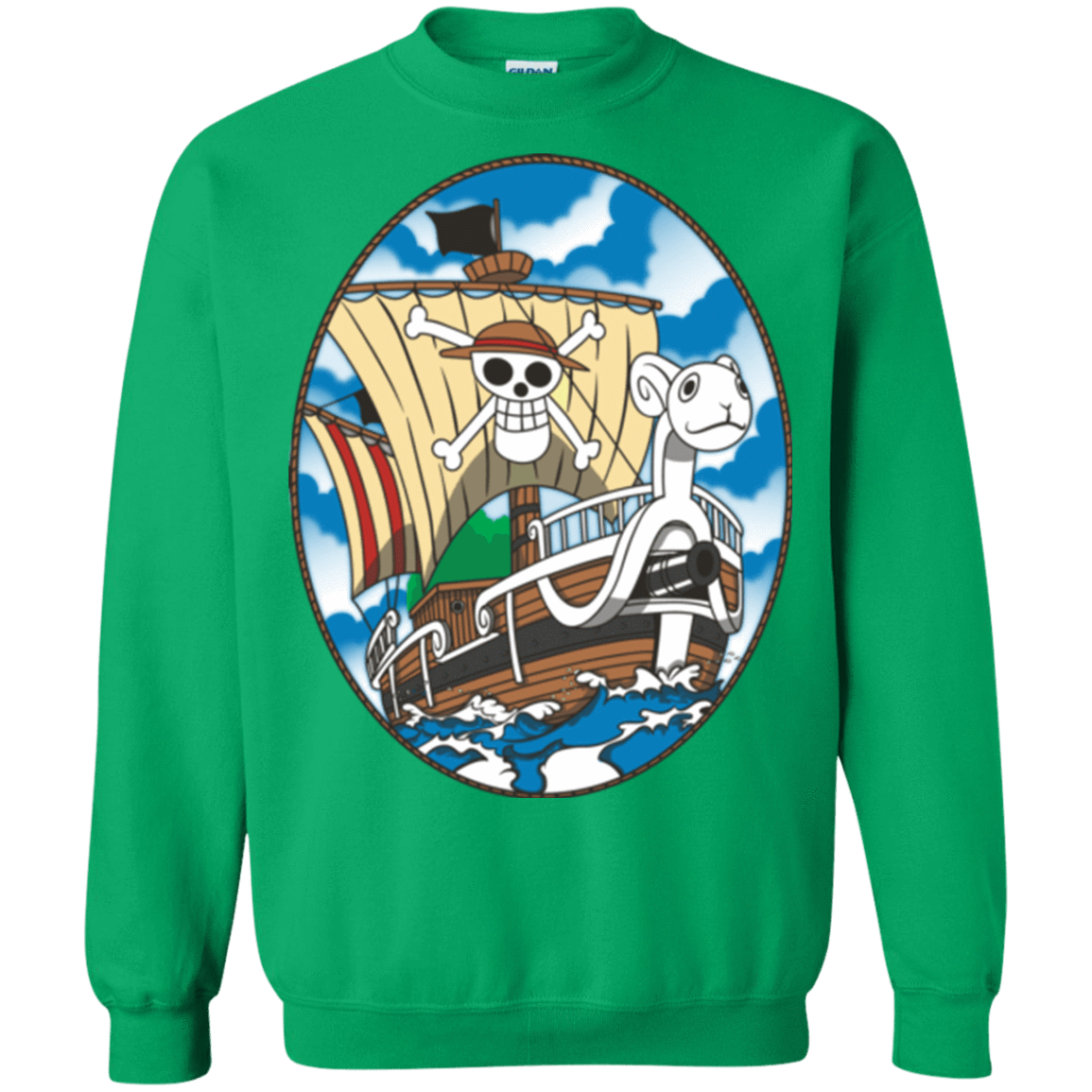 Sweatshirts Irish Green / Small Going Merry Crewneck Sweatshirt