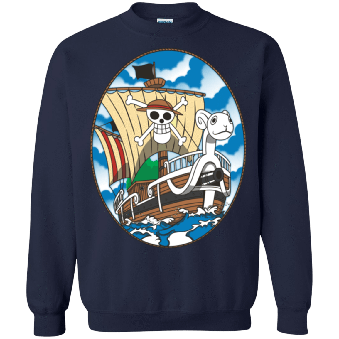 Sweatshirts Navy / Small Going Merry Crewneck Sweatshirt