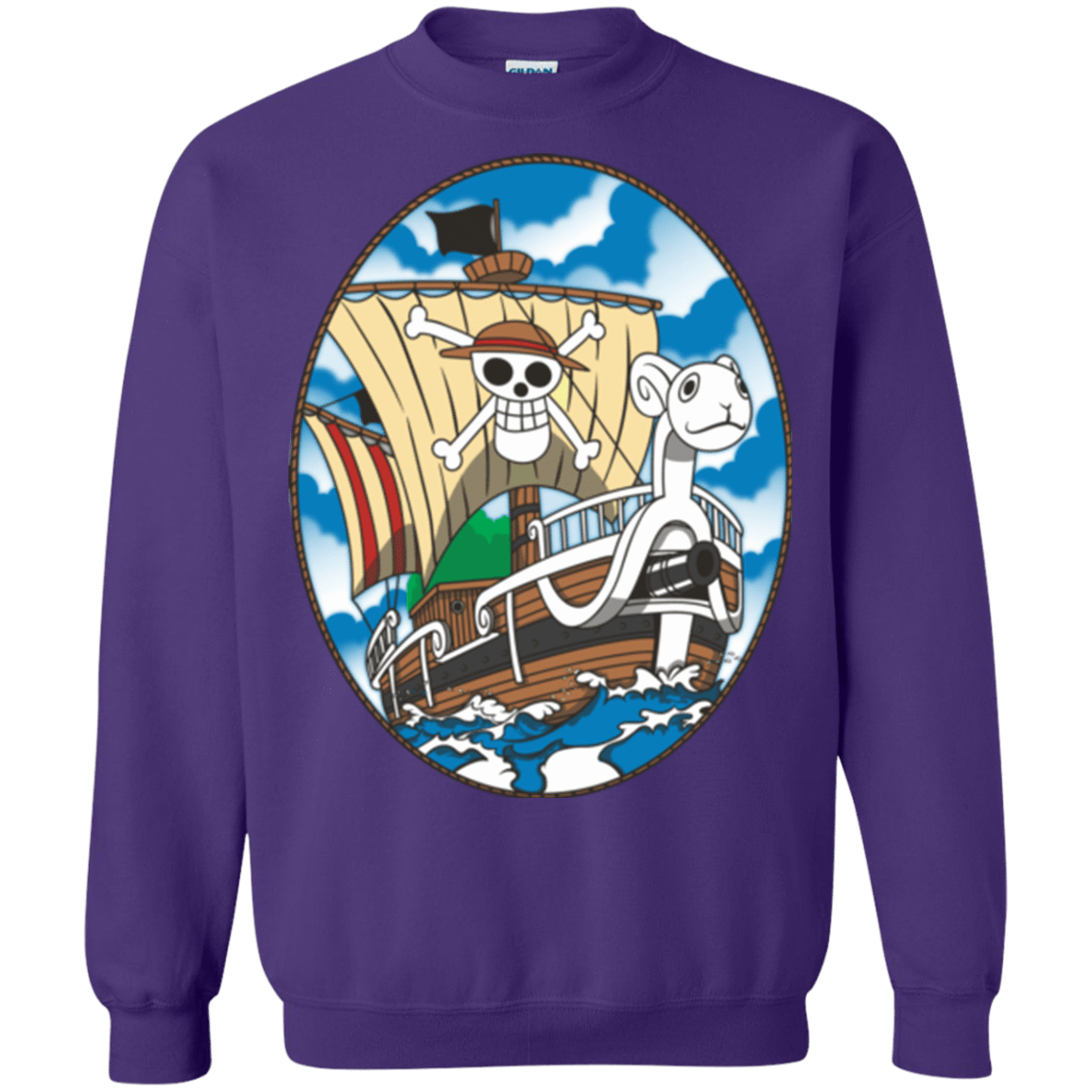 Sweatshirts Purple / Small Going Merry Crewneck Sweatshirt