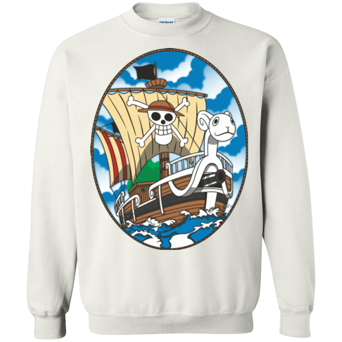 Sweatshirts White / Small Going Merry Crewneck Sweatshirt