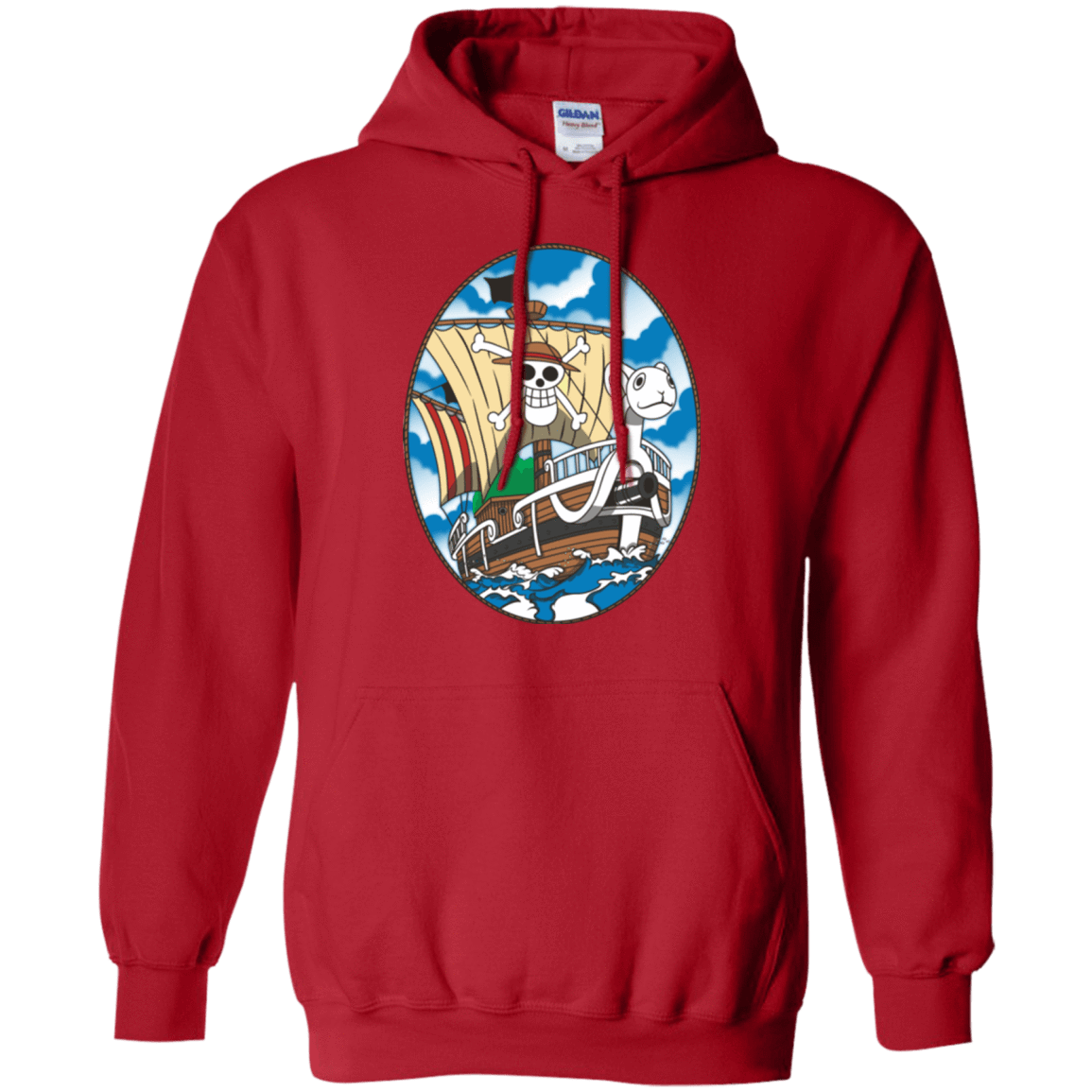 Sweatshirts Red / Small Going Merry Pullover Hoodie