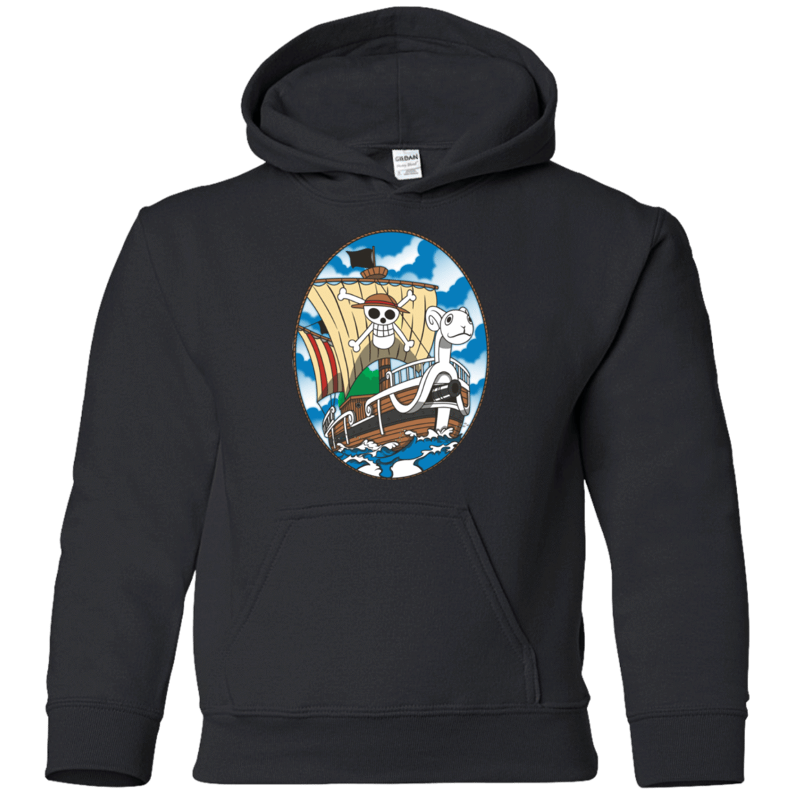 Sweatshirts Black / YS Going Merry Youth Hoodie