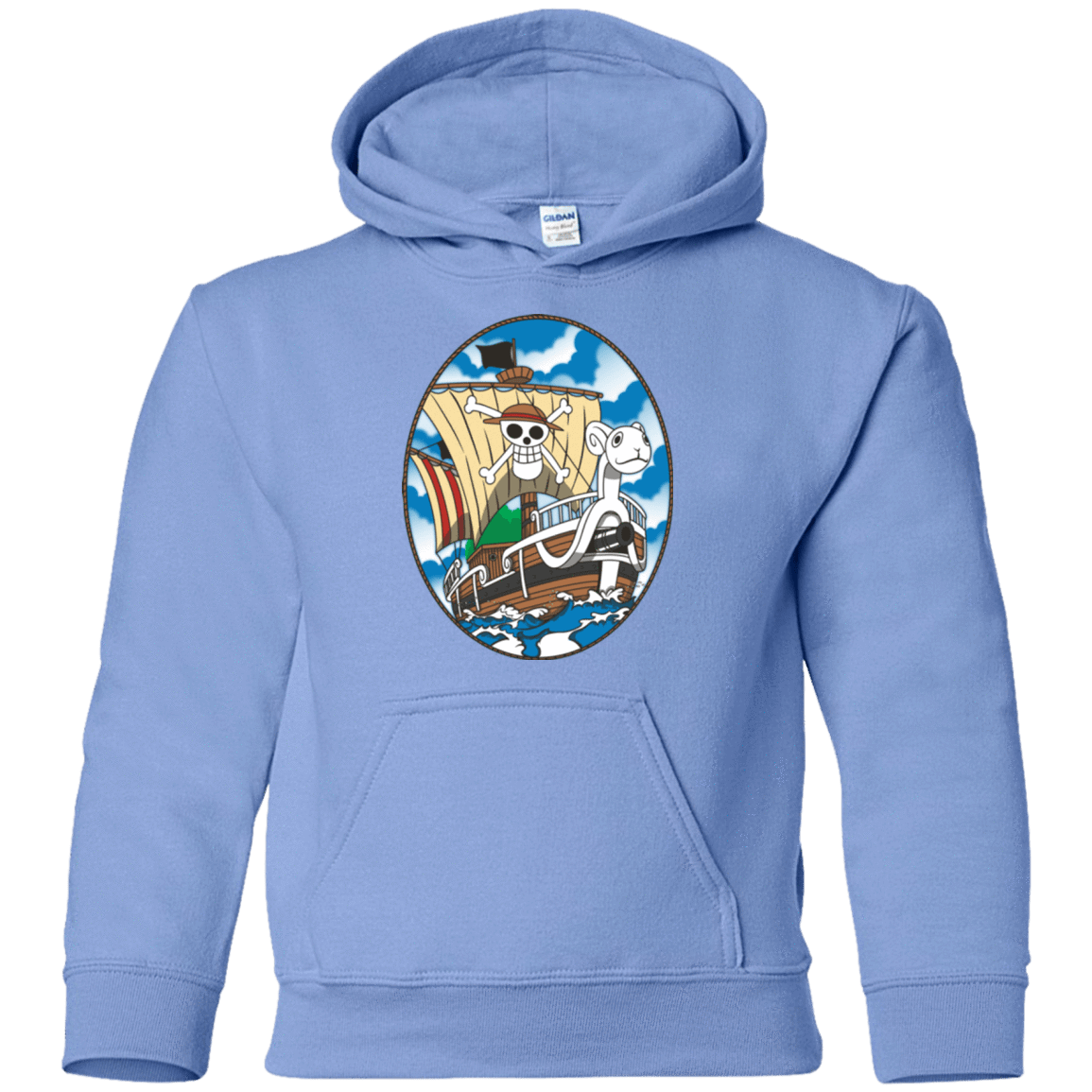 Sweatshirts Carolina Blue / YS Going Merry Youth Hoodie