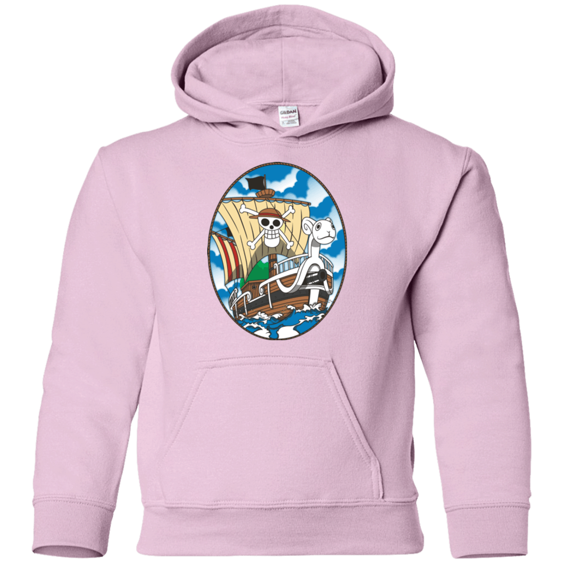 Sweatshirts Light Pink / YS Going Merry Youth Hoodie