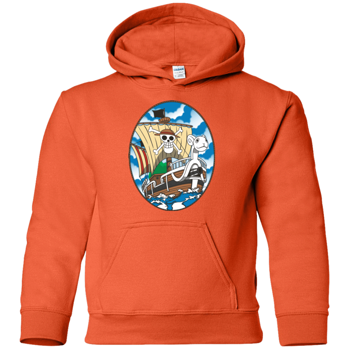 Sweatshirts Orange / YS Going Merry Youth Hoodie