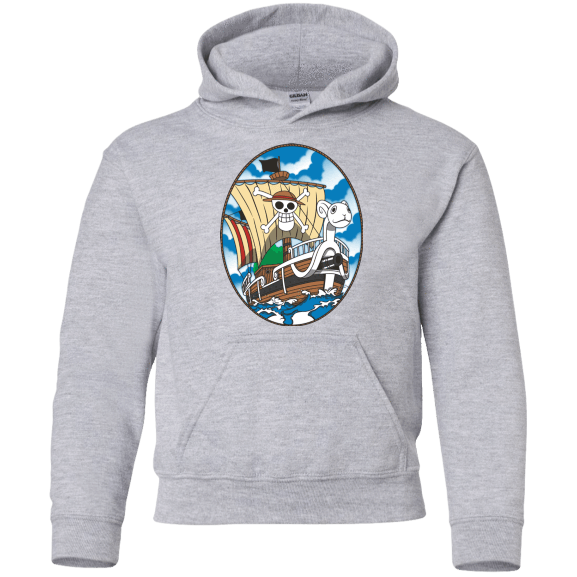 Sweatshirts Sport Grey / YS Going Merry Youth Hoodie