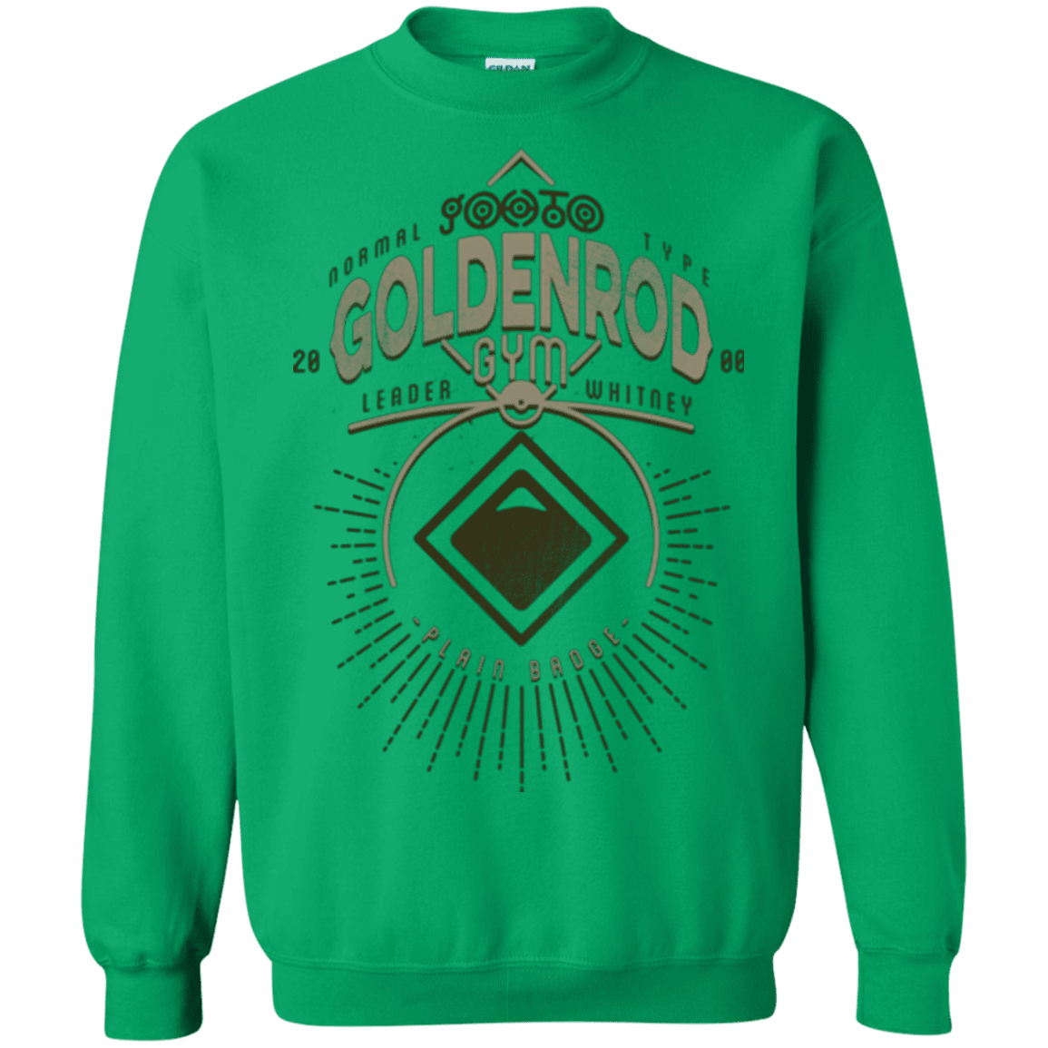 Sweatshirts Irish Green / Small Goldenrod Gym Crewneck Sweatshirt