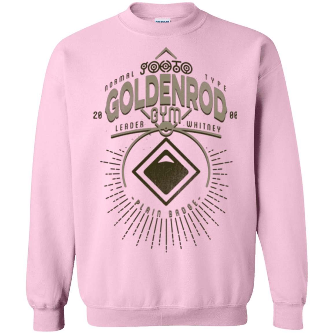 Sweatshirts Light Pink / Small Goldenrod Gym Crewneck Sweatshirt