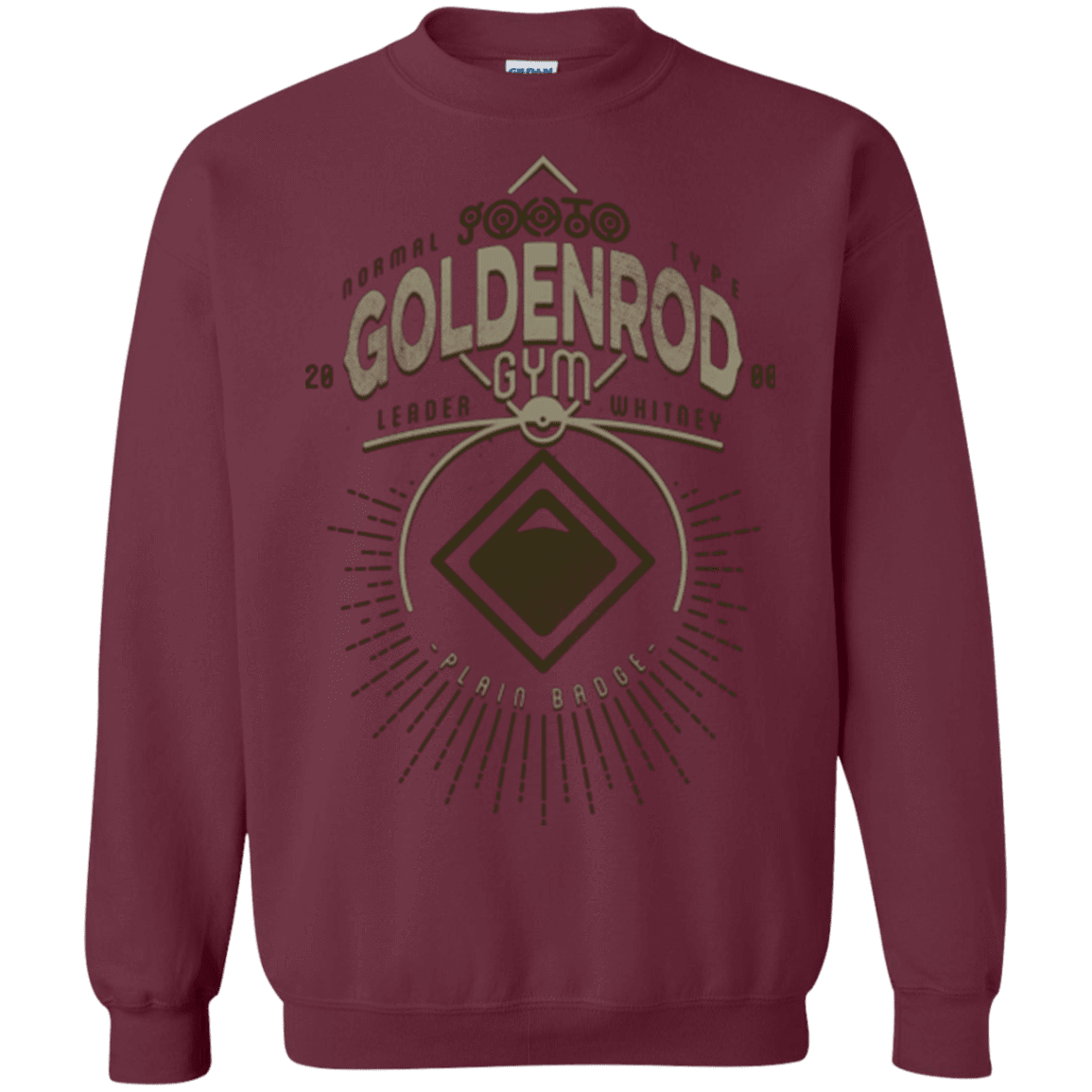 Sweatshirts Maroon / Small Goldenrod Gym Crewneck Sweatshirt