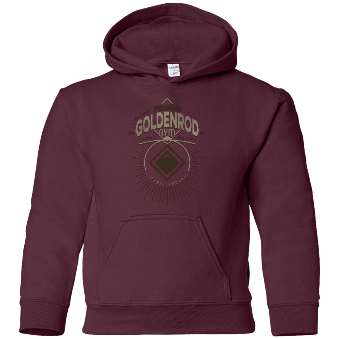Sweatshirts Maroon / YS Goldenrod Gym Youth Hoodie