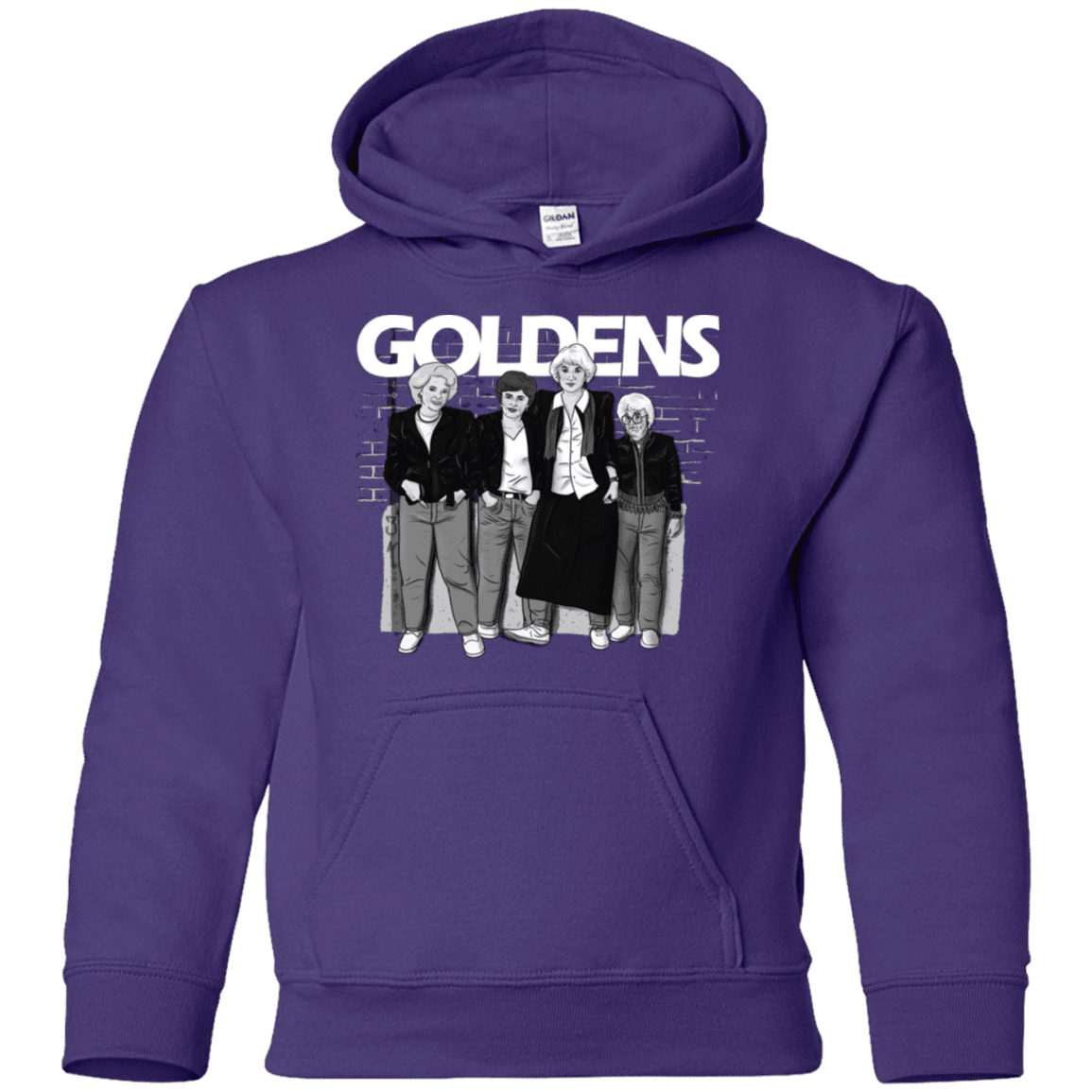 Sweatshirts Purple / YS Goldens Youth Hoodie