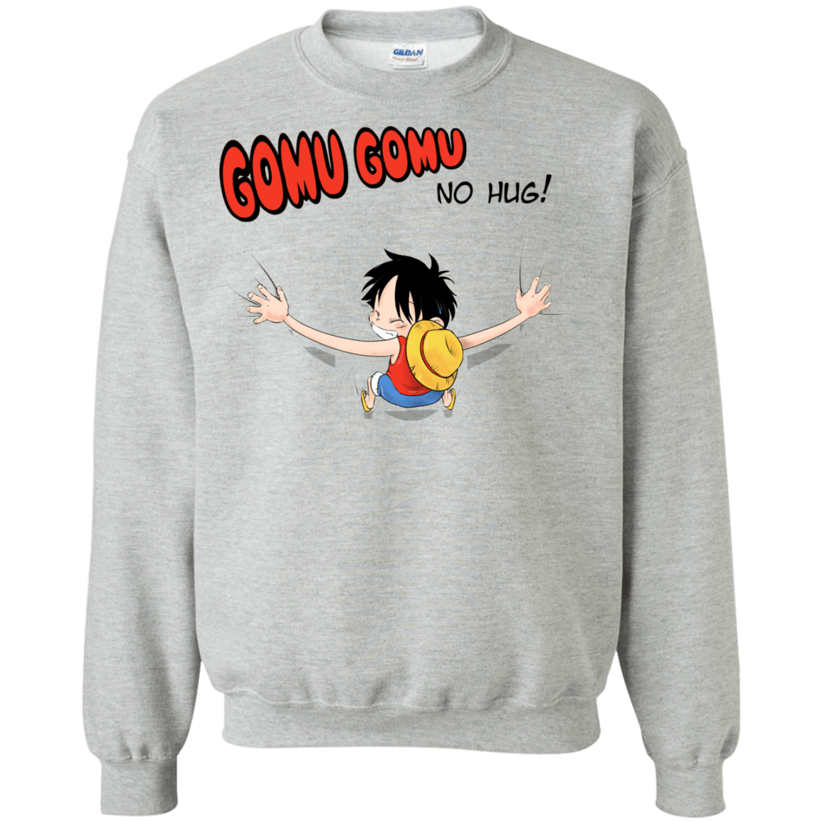 Sweatshirts Sport Grey / Small Gomu Gomu no Hug Crewneck Sweatshirt