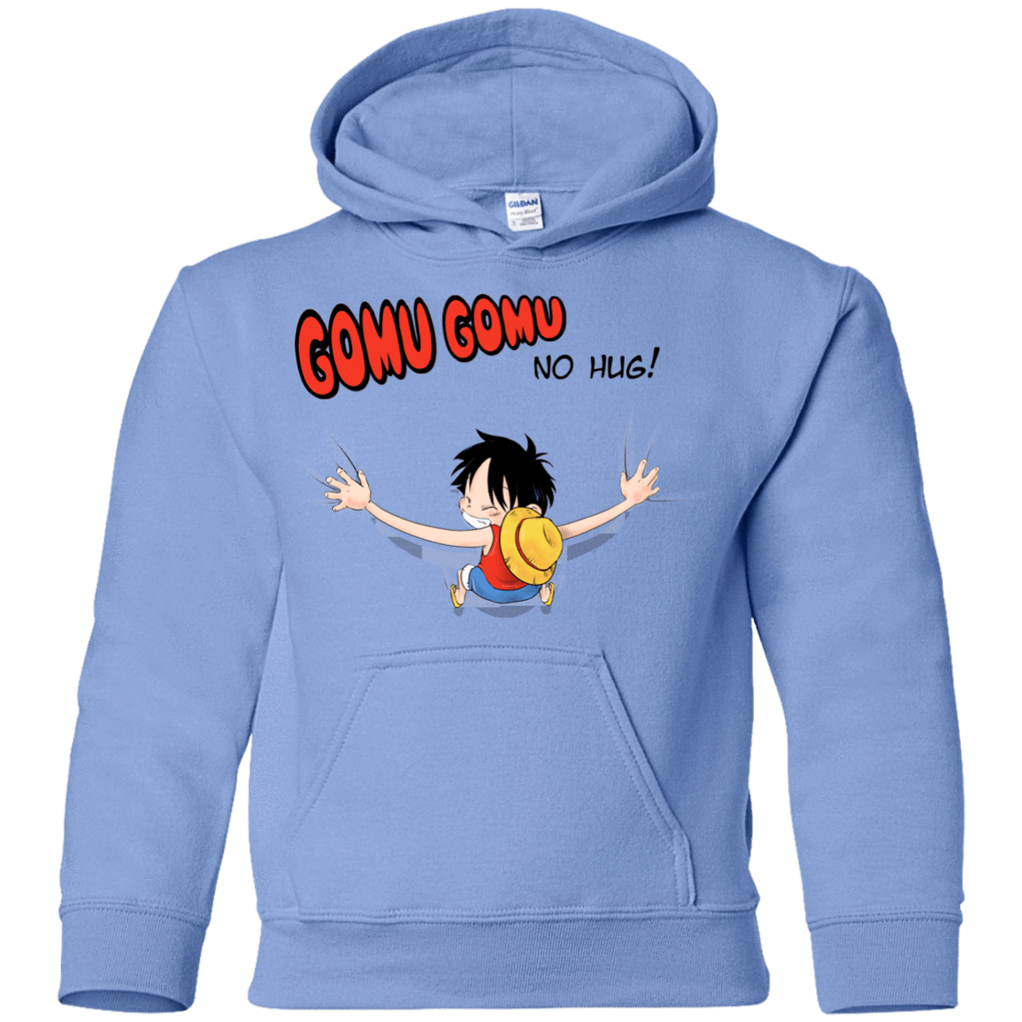 Sweatshirts Carolina Blue / YS Gomu Gomu no Hug Youth Hoodie